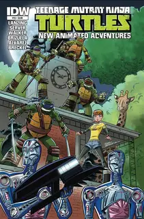Cover of Teenage Mutant Ninja Turtles New Animated Adventures #13