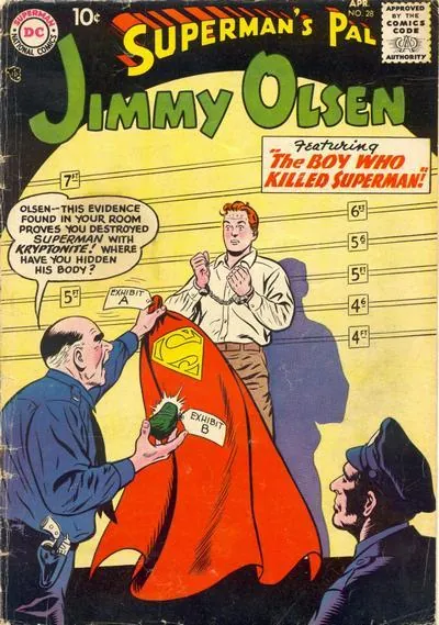 Cover of Superman's Pal, Jimmy Olsen #28