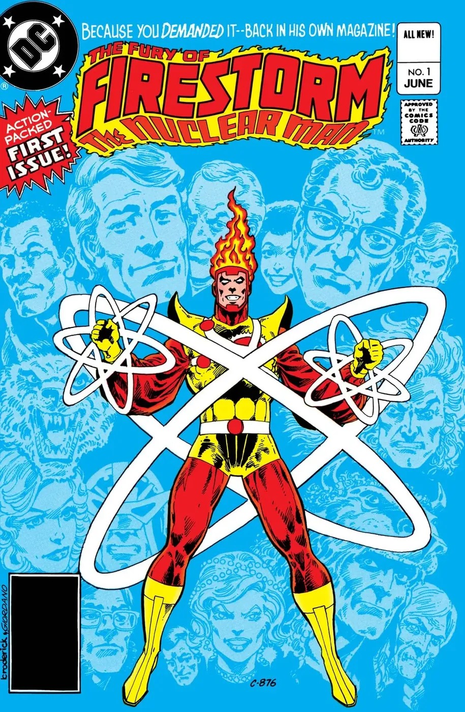 Cover of The Fury of Firestorm #1