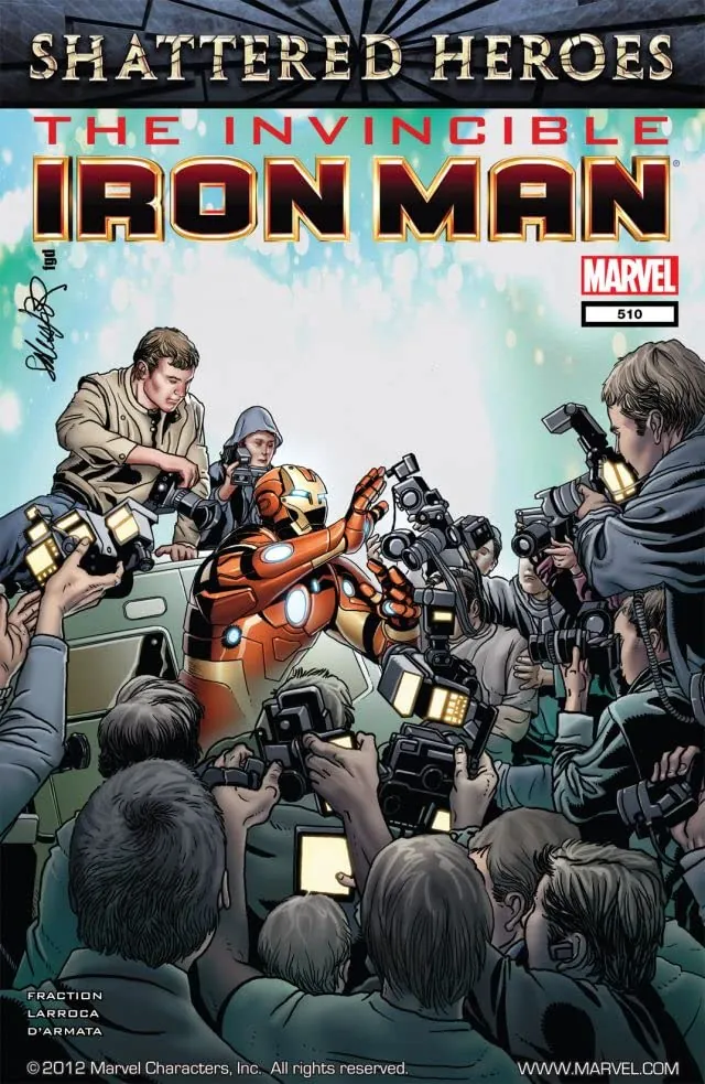 Cover of Invincible Iron Man #510
