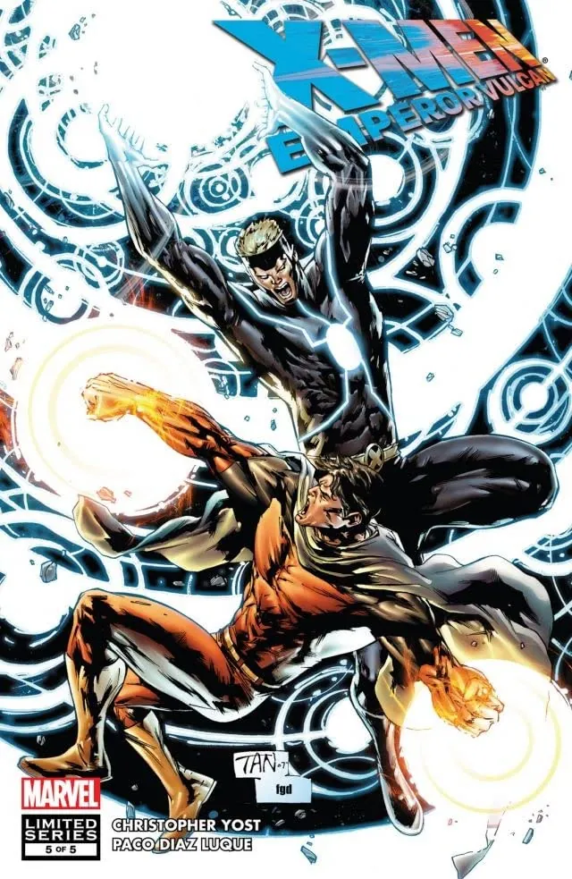 Cover of X-Men: Emperor Vulcan #5