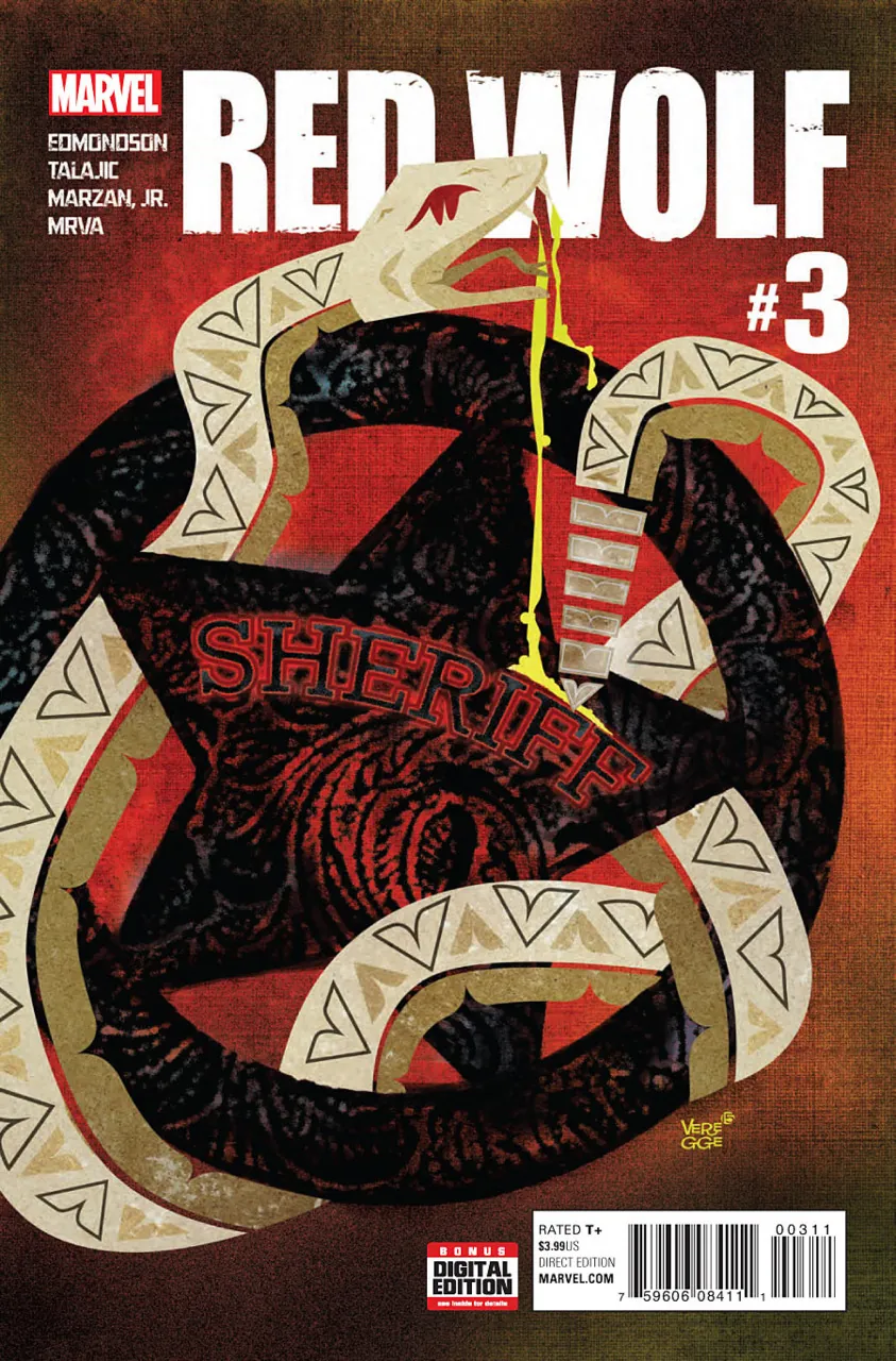 Cover of Red Wolf #3