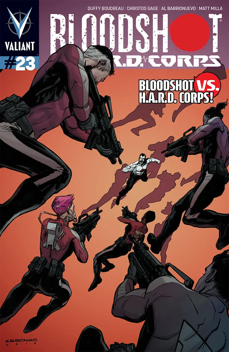 Cover of Bloodshot and H.A.R.D.Corps #23
