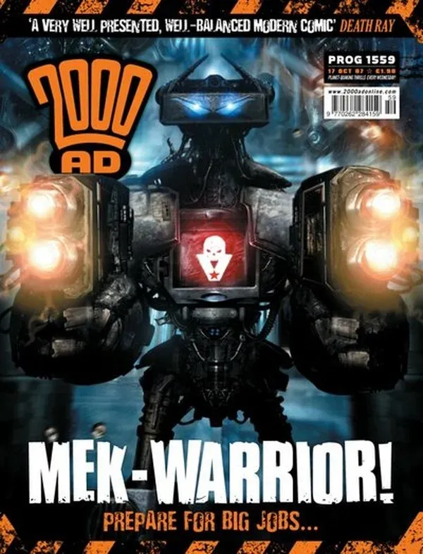 Cover of 2000 AD #1559