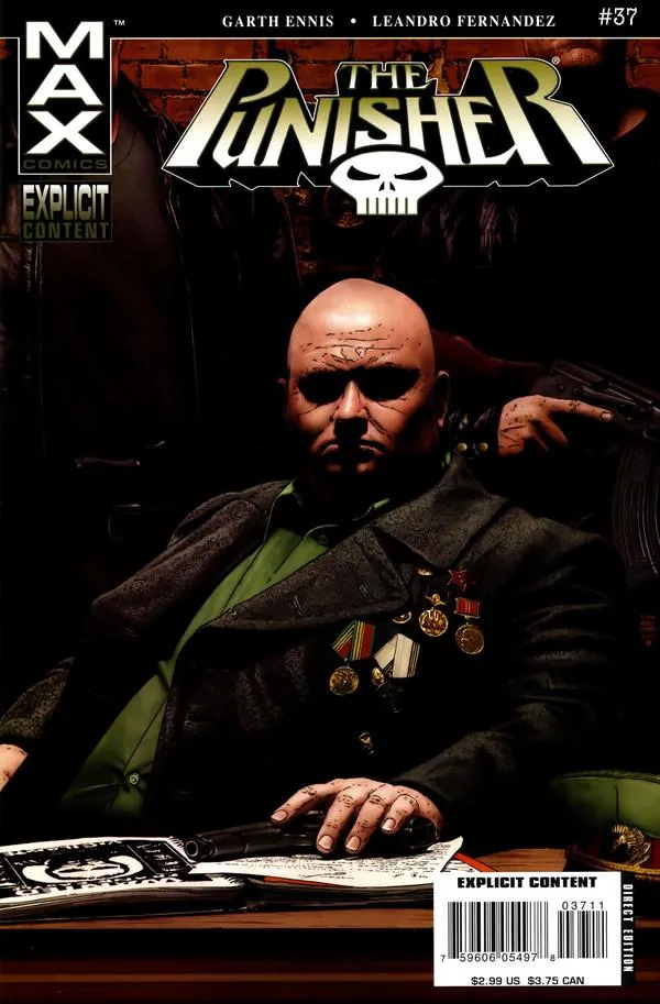 Cover of Punisher #37