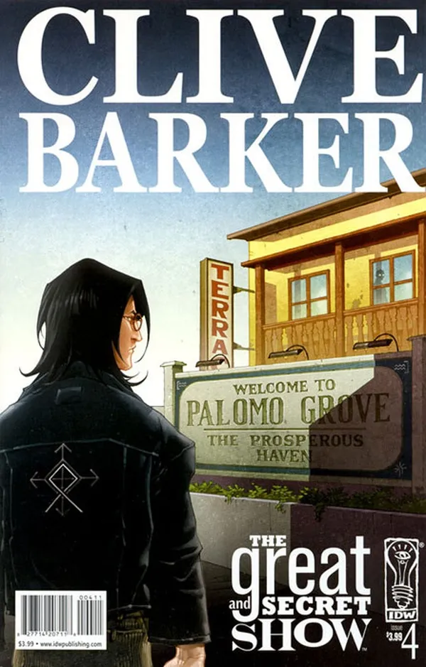 Cover of Clive Barker's The Great and Secret Show #4