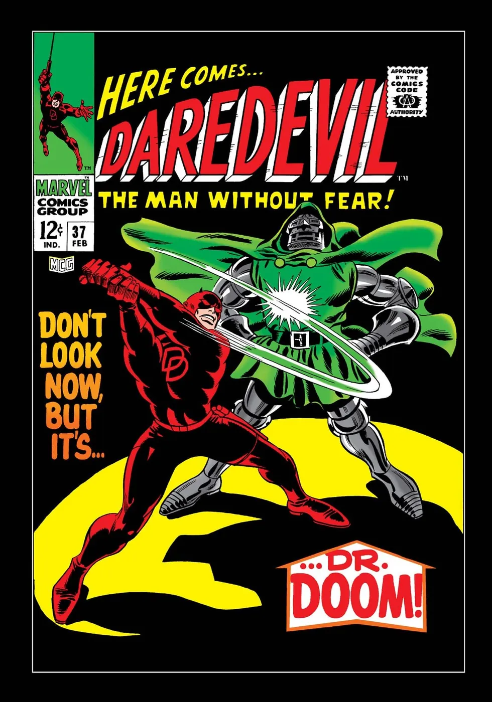 Cover of Daredevil #37