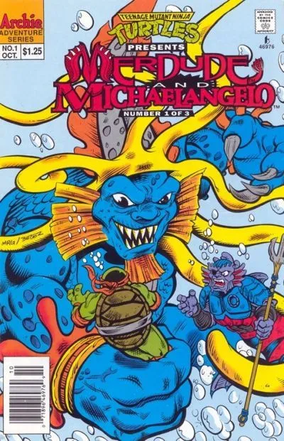 Cover of Teenage Mutant Ninja Turtles Presents: Merdude #1