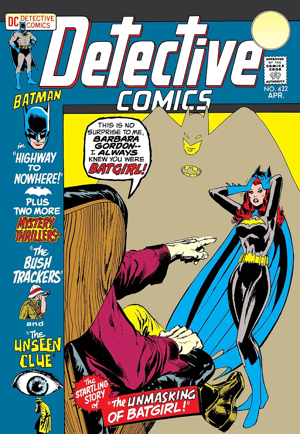 Cover of Detective Comics #422