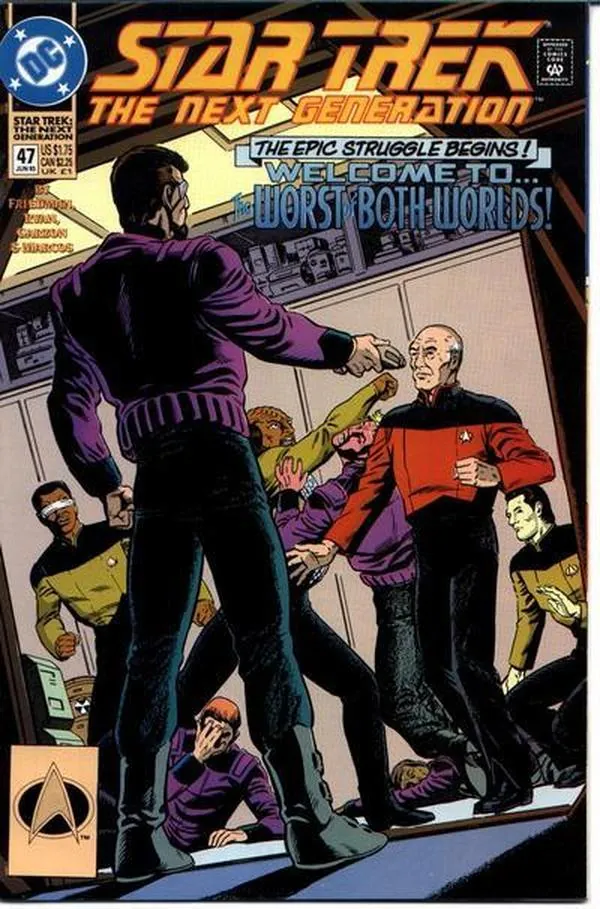 Cover of Star Trek: The Next Generation #47