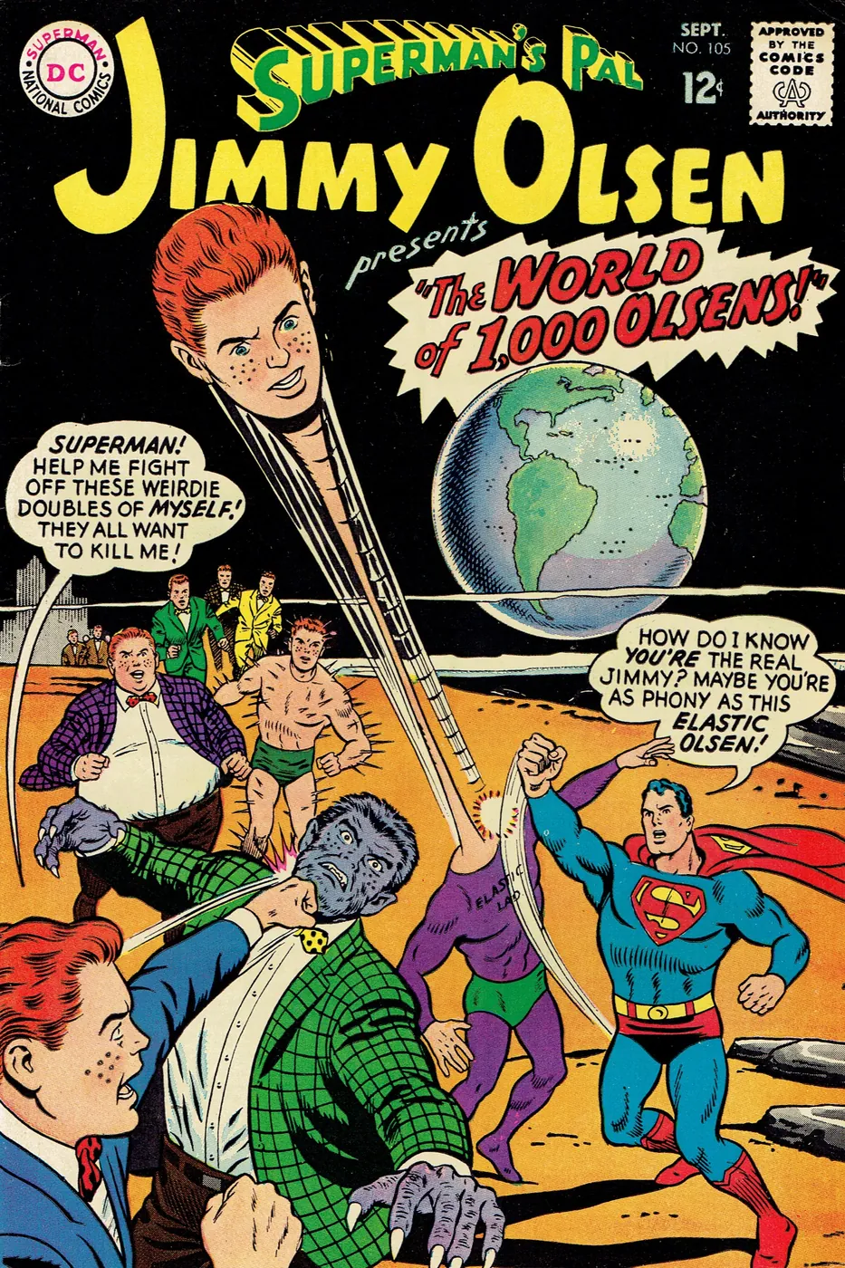 Cover of Superman's Pal, Jimmy Olsen #105