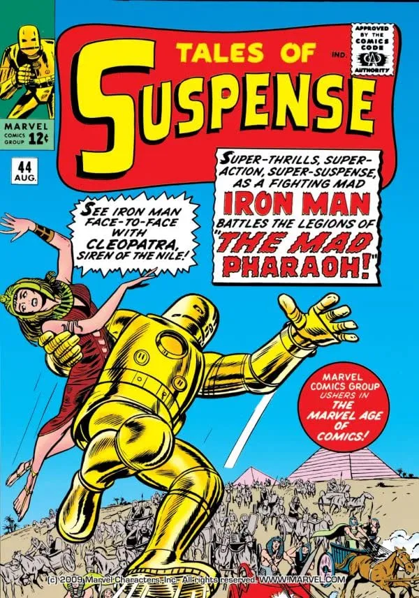 Cover of Tales of Suspense #44