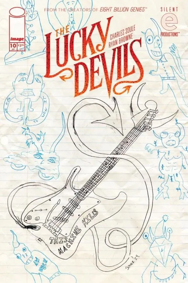 Cover of The Lucky Devils #10