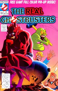 Cover of The Real Ghostbusters #11
