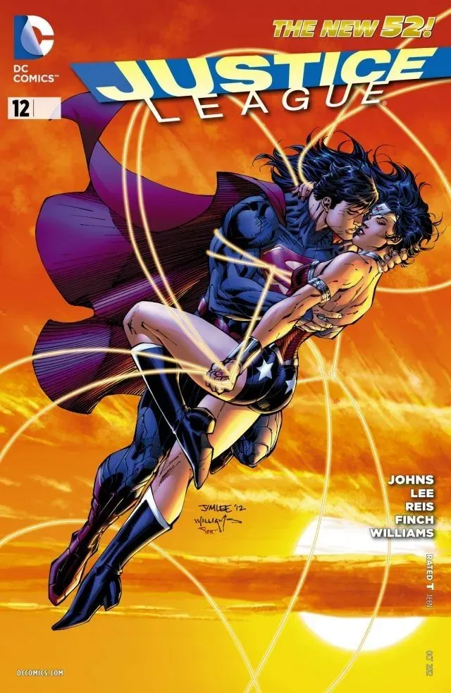 Cover of Justice League #12