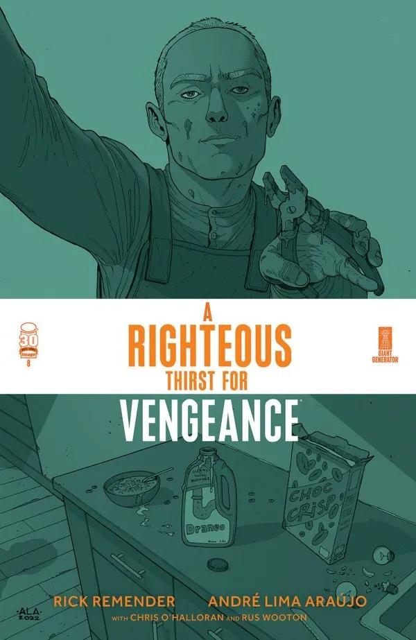 Cover of A Righteous Thirst for Vengeance #8