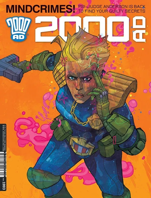 Cover of 2000 AD #1993