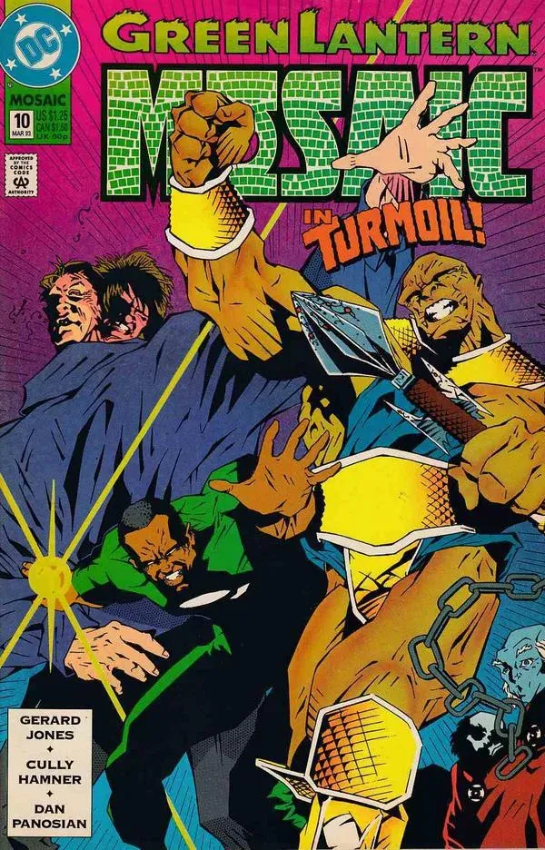 Cover of Green Lantern: Mosaic #10