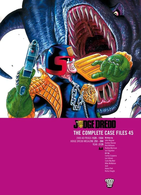Cover of Judge Dredd: The Complete Case Files #45