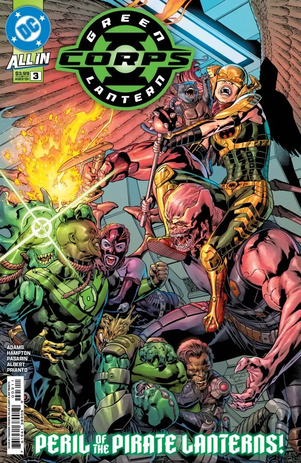 Cover of Green Lantern Corps #3