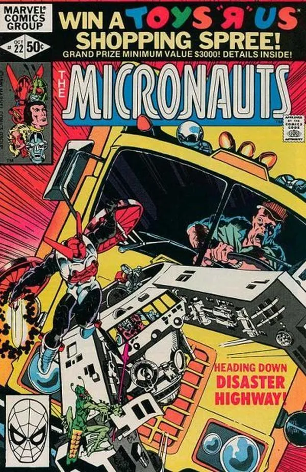 Cover of Micronauts #22
