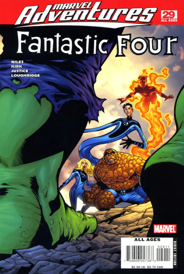 Cover of Marvel Adventures Fantastic Four #29