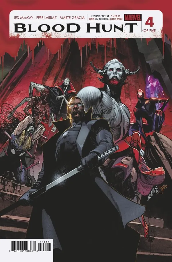 Cover of Blood Hunt: Red Band #4