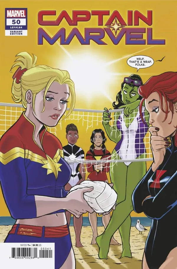 Cover of Captain Marvel #50 (184)
