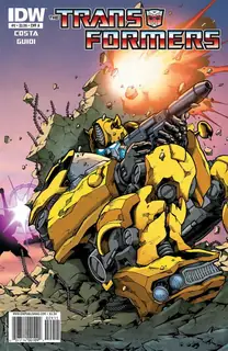 Cover of The Transformers #9