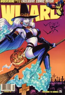 Cover of Wizard: The Comics Magazine #75