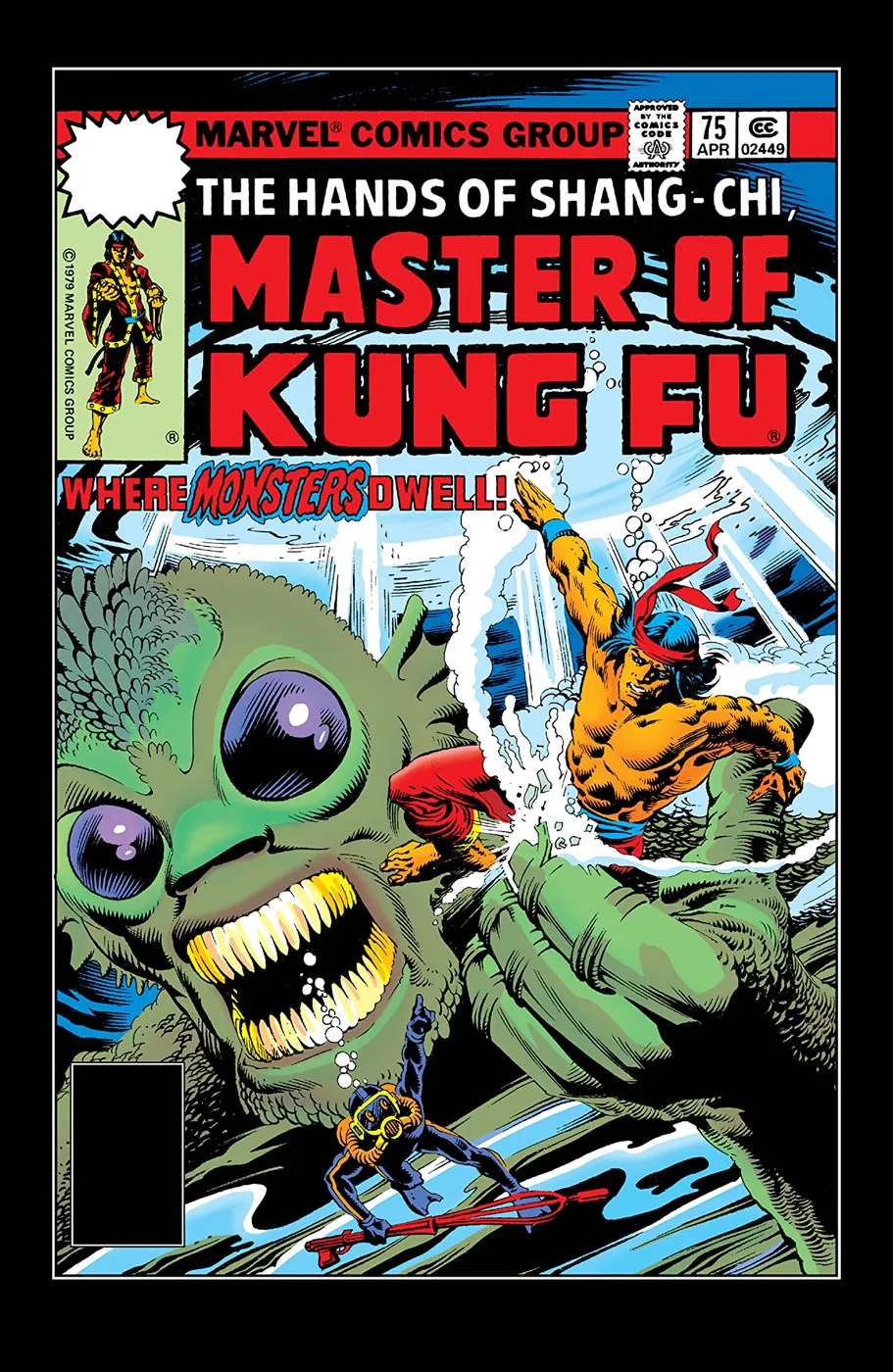 Cover of Master of Kung Fu #75