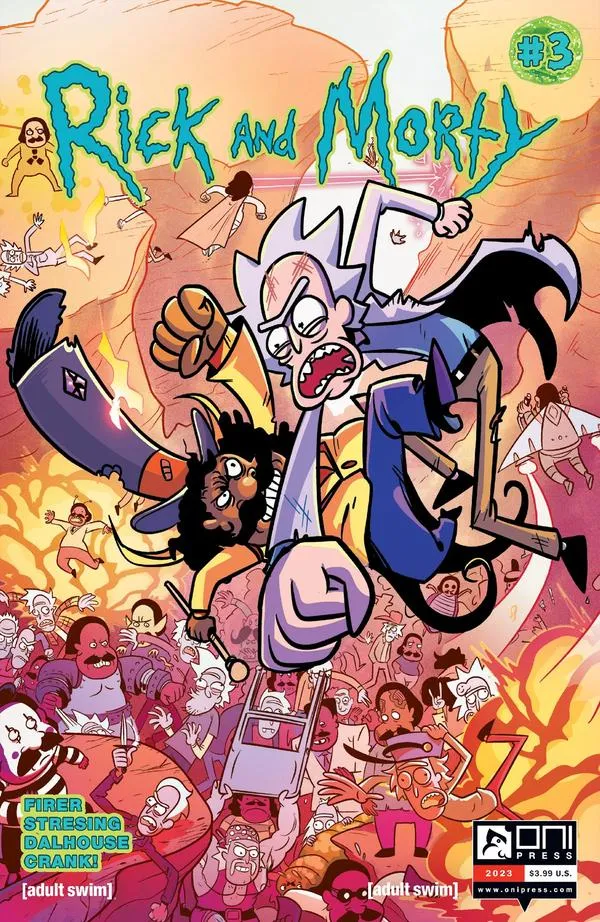 Cover of Rick and Morty #3