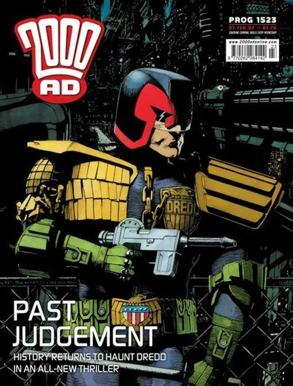 Cover of 2000 AD #1523