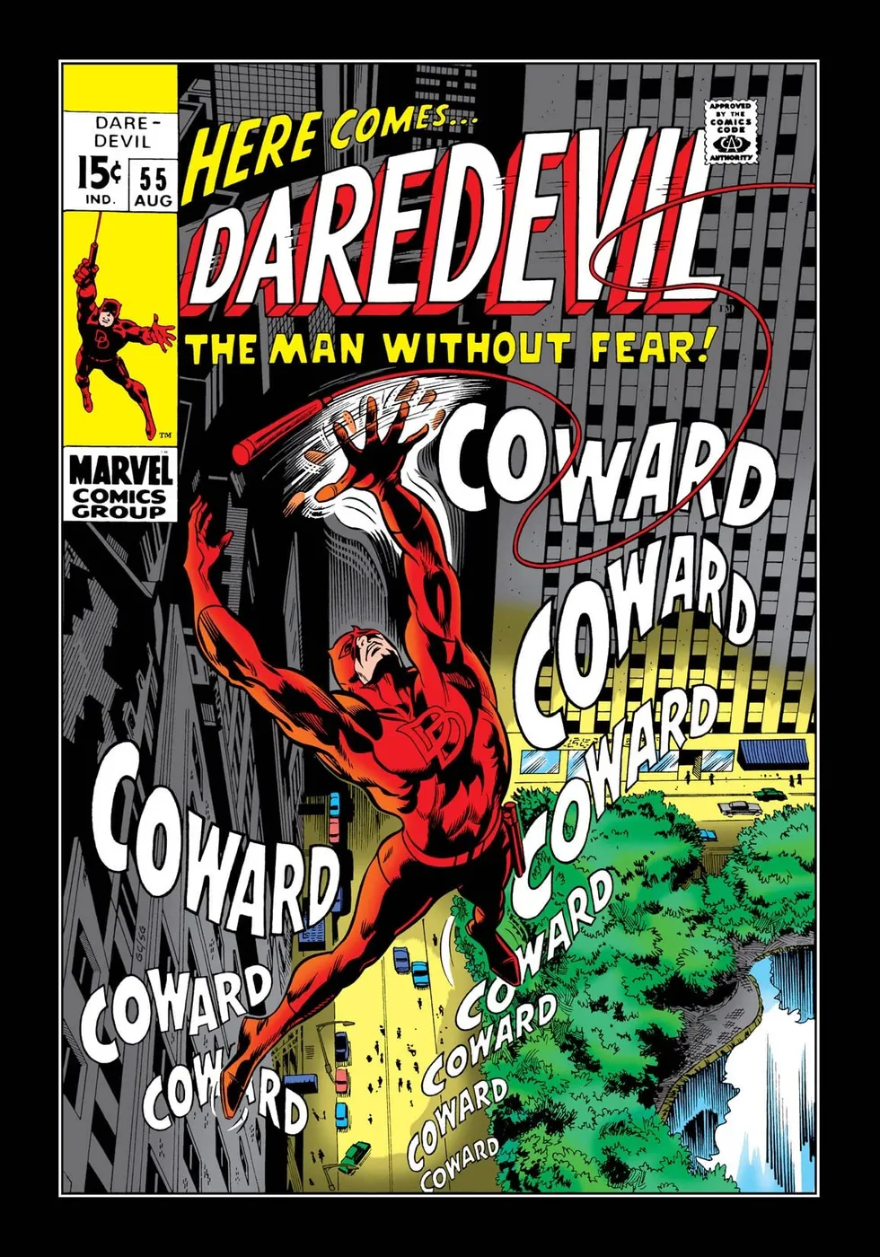 Cover of Daredevil #55