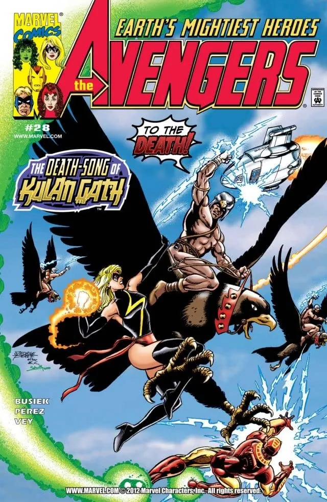 Cover of Avengers #28
