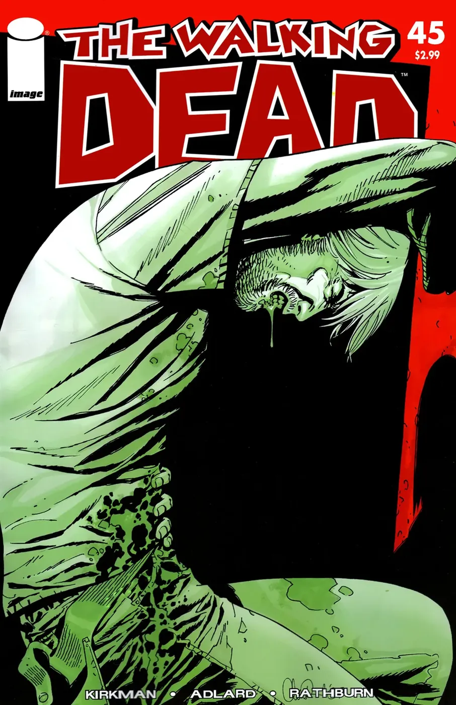 Cover of The Walking Dead #45