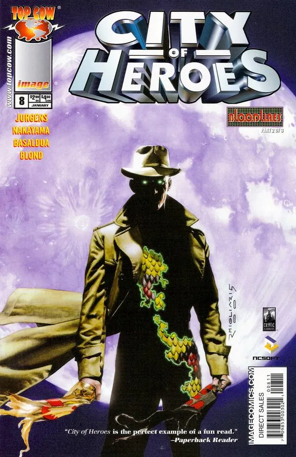 Cover of City of Heroes #8