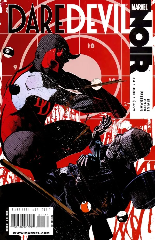 Cover of Daredevil Noir #3