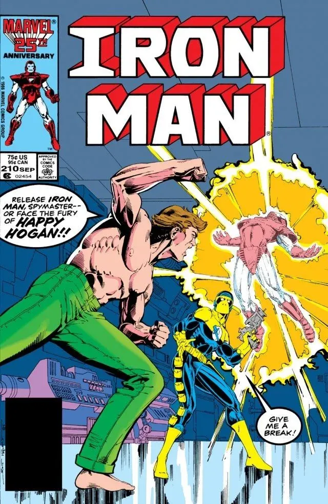 Cover of Iron Man #210