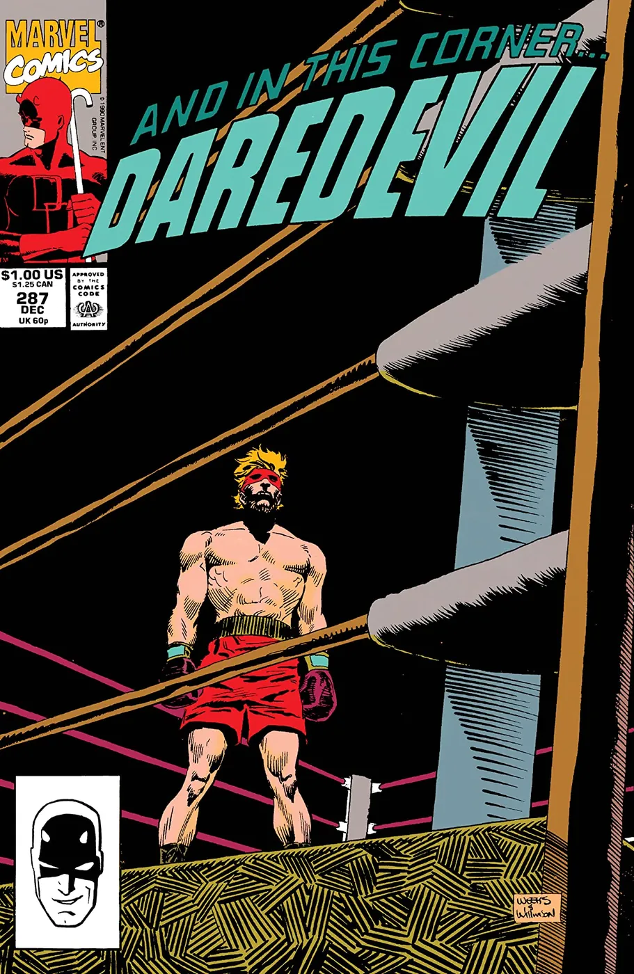 Cover of Daredevil #287
