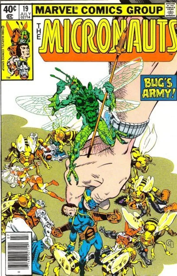 Cover of Micronauts #19