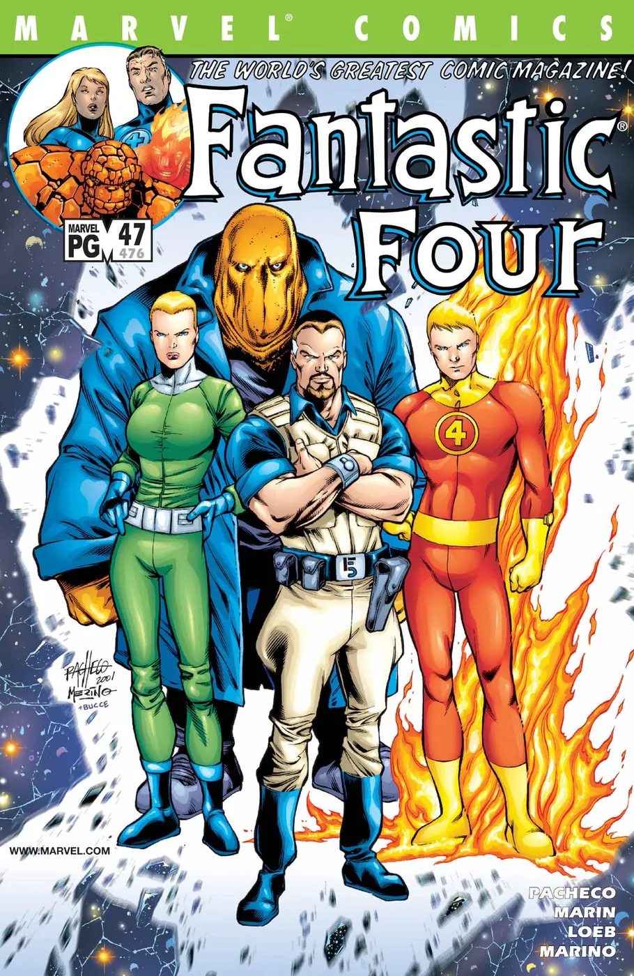 Cover of Fantastic Four #47 (476)