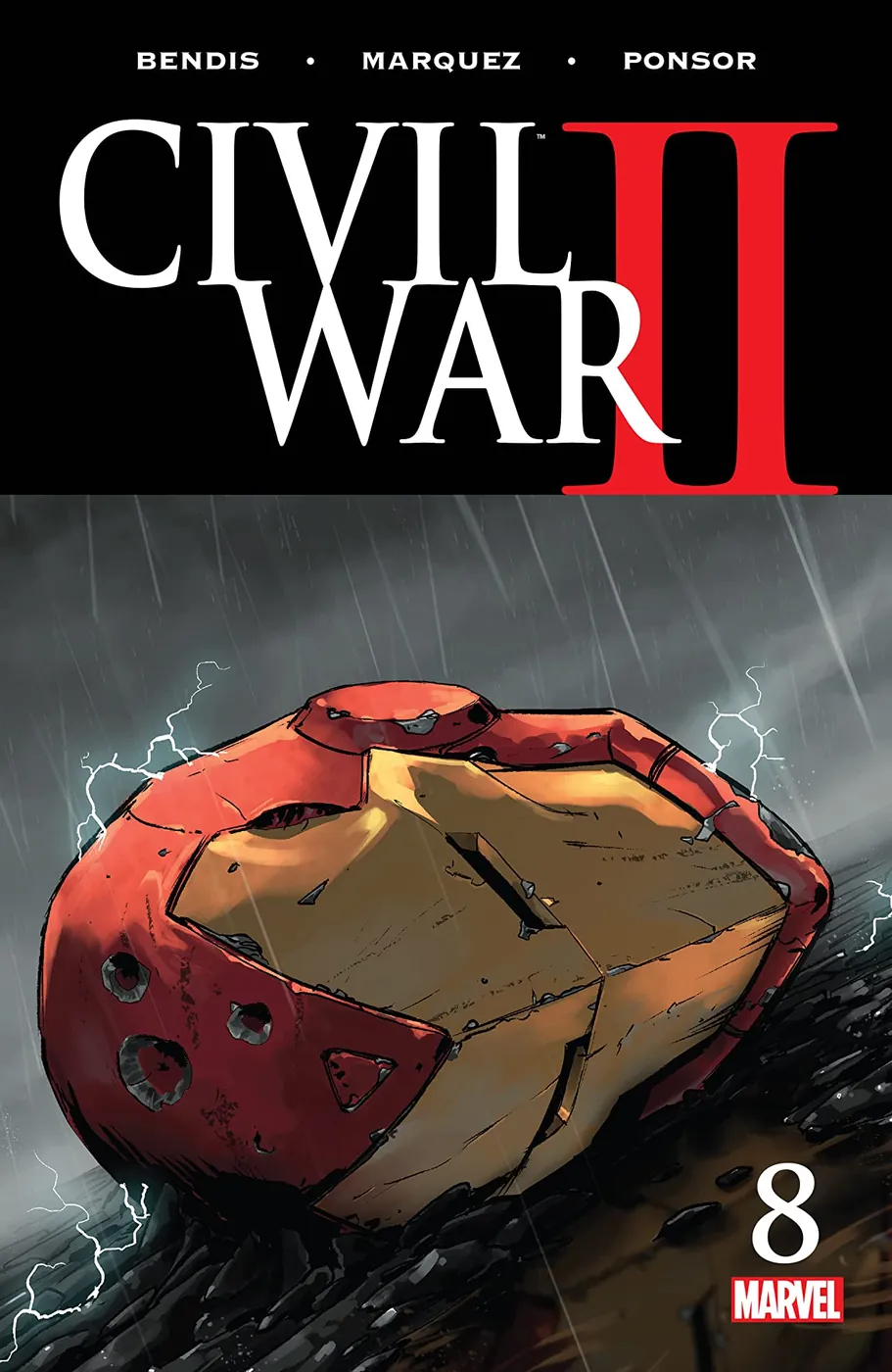 Cover of Civil War II #8