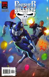 Cover of Punisher vs. Bullseye #4