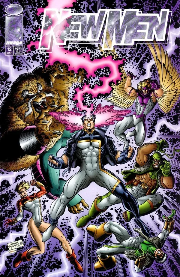 Cover of NewMen #12