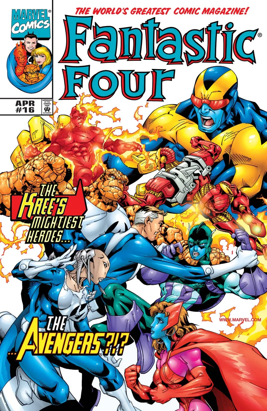 Cover of Fantastic Four #16