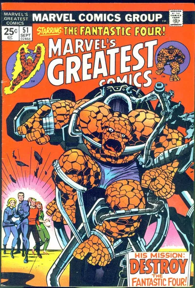 Cover of Marvel's Greatest Comics #51