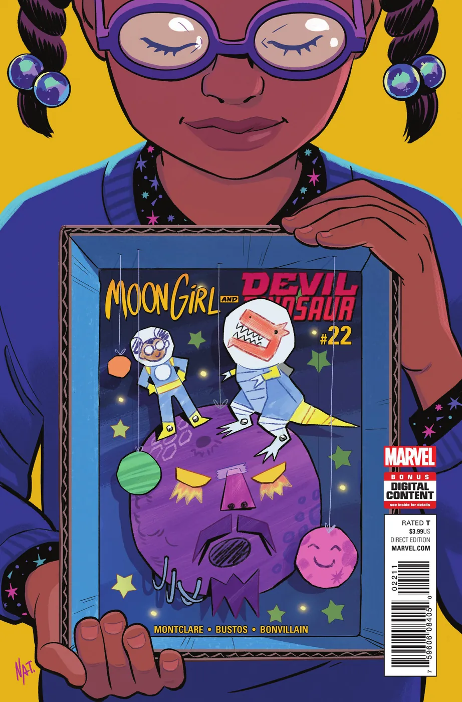 Cover of Moon Girl and Devil Dinosaur #22