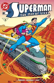 Cover of Superman: The Man of Steel #81