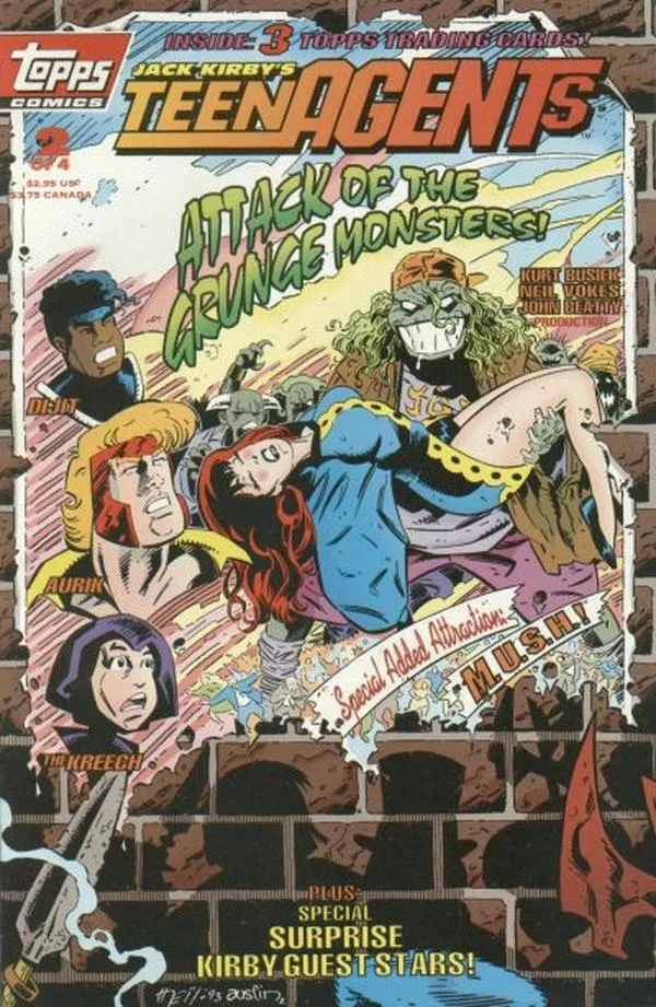Cover of Jack Kirby's TeenAgents #2